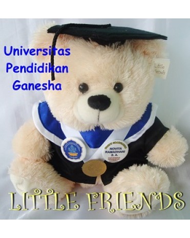 Boneka Wisuda Universitas Pendidikan Ganesha - Akuntansi (30 cm)
